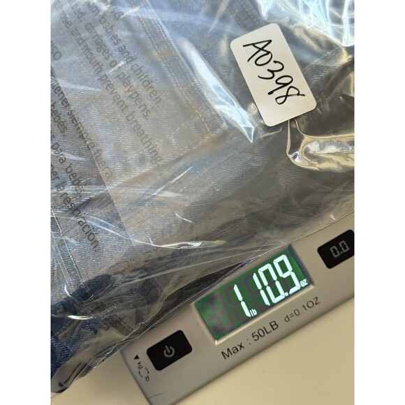 Old Navy Men's Loose Built In Tough Flex Jeans 36X32 Dark Denim *Actual 34X29.5 - Picture 9 of 9